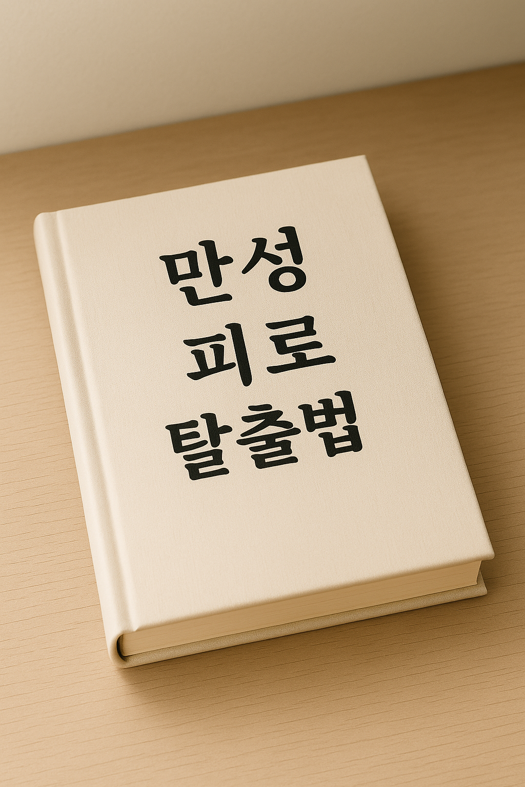 만성 피로 탈출법