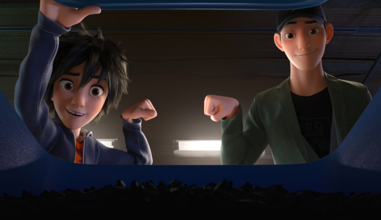 히로와 형 데디의 다정한 모습