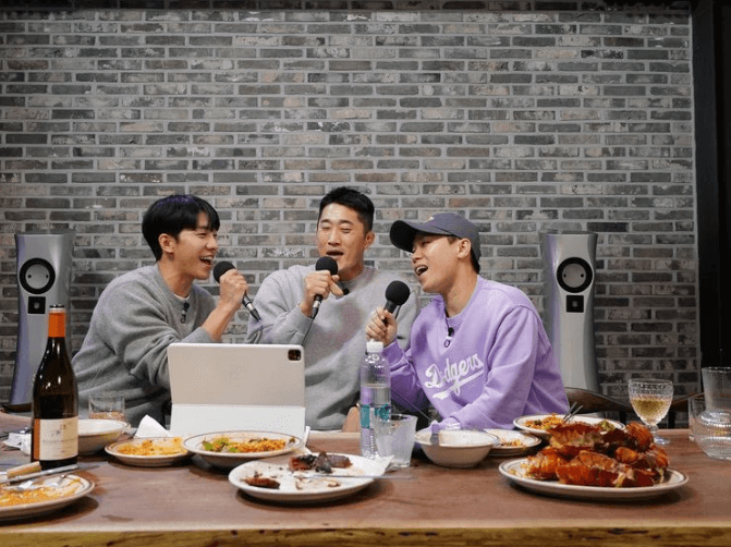 이승기 결혼 전 친구들과 노래 연습