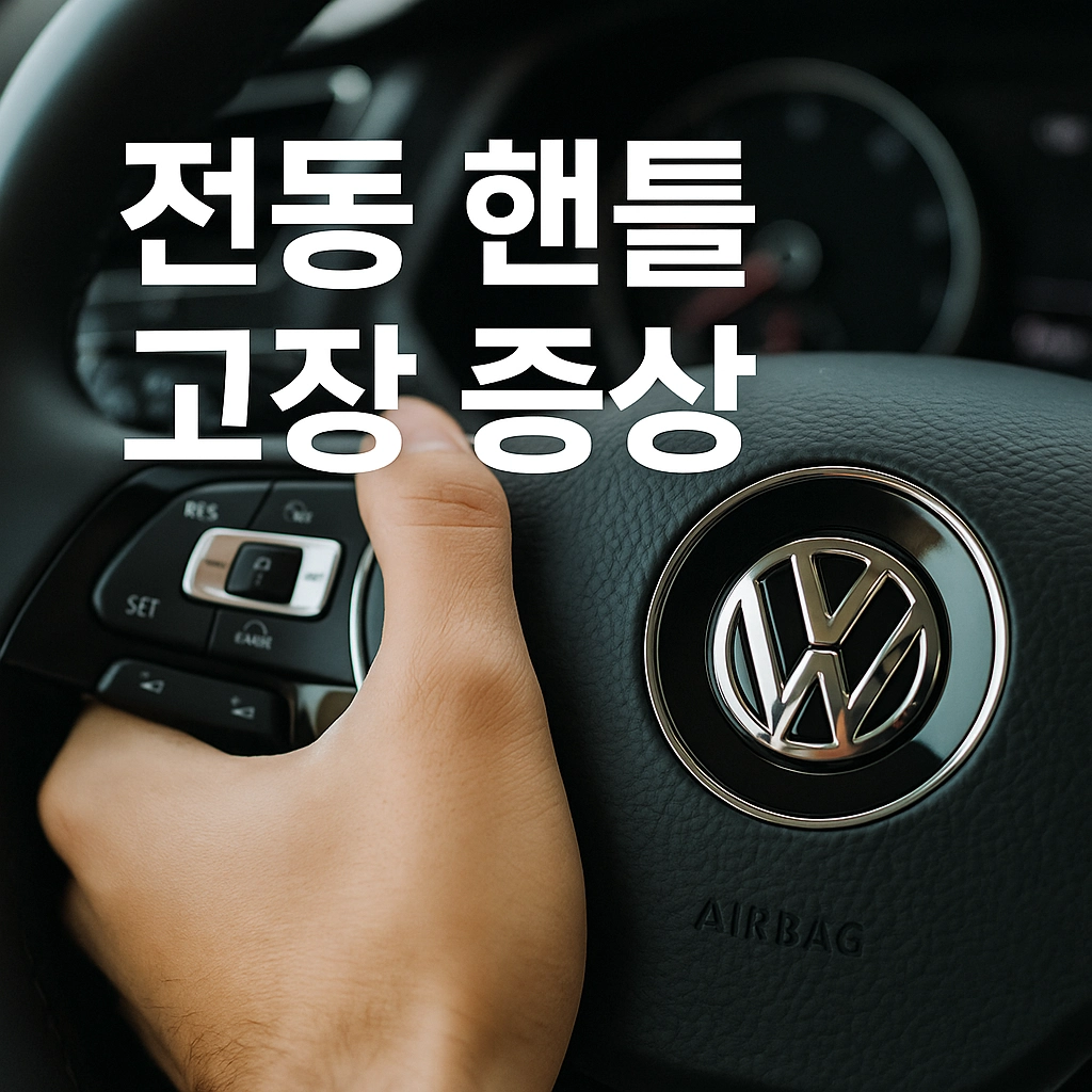전동 핸들이 무거워졌다면 소음&middot;진동&middot;경고등이 보내는 고장 신호일까요
