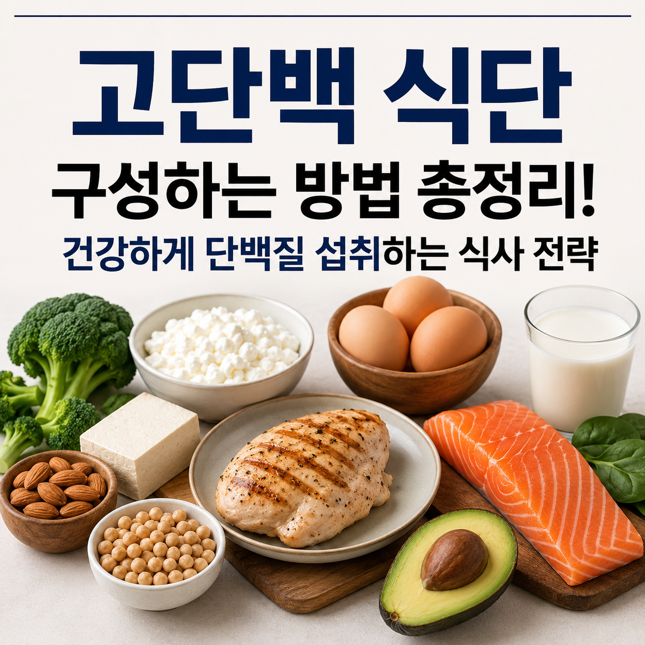 고단백 식단 구성하는 방법