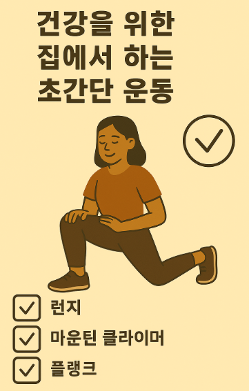 초간단 운동 사진