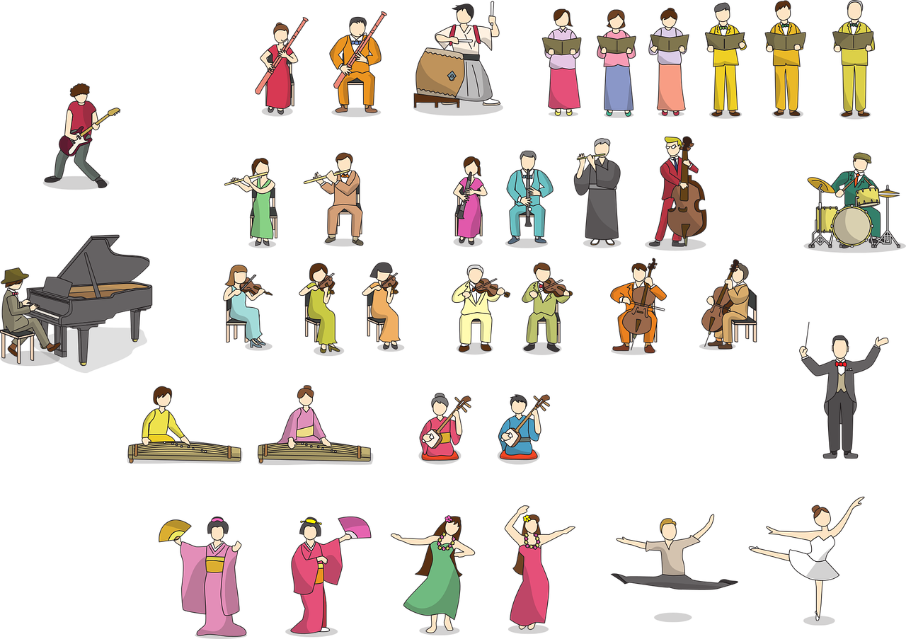 국가별 대표 악기 관련 사진