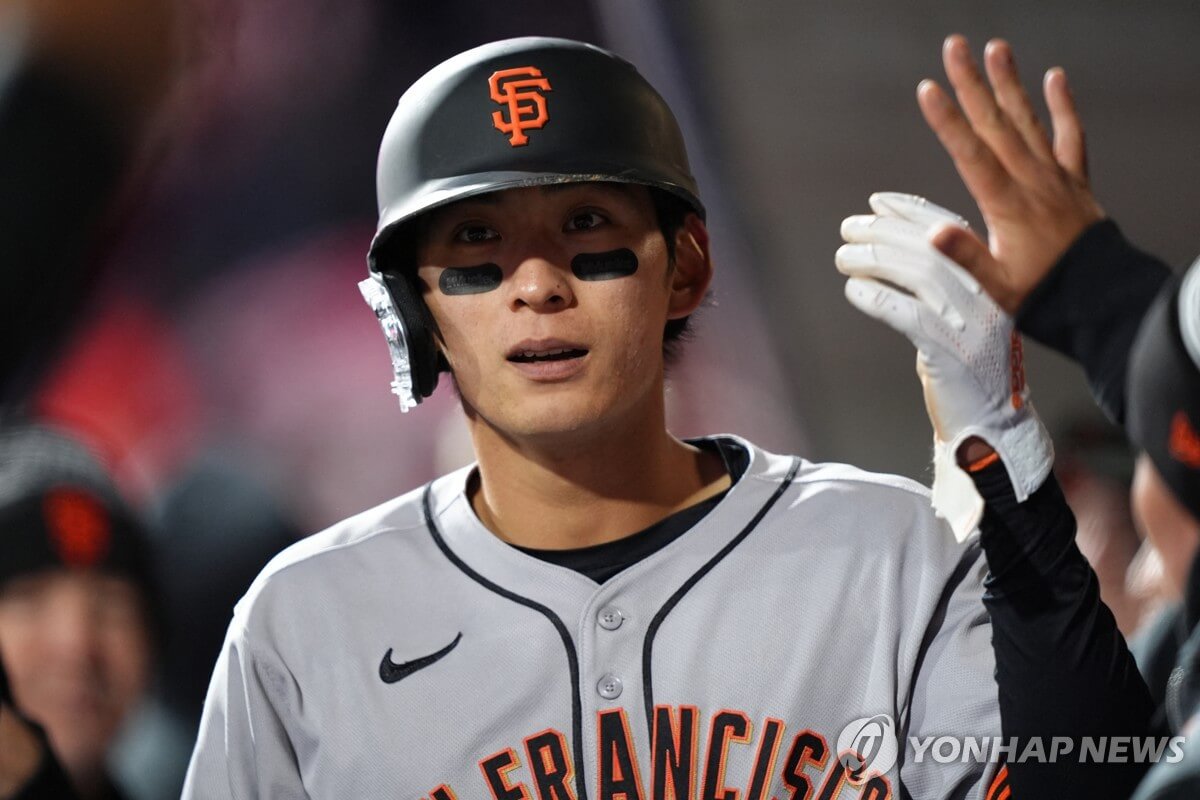 이정후 멀티히트 2루타 MLB 전체 1위 등극