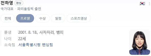 파리올림픽 펜싱 국가대표 경기 결과 일정, 출전선수, 생중계