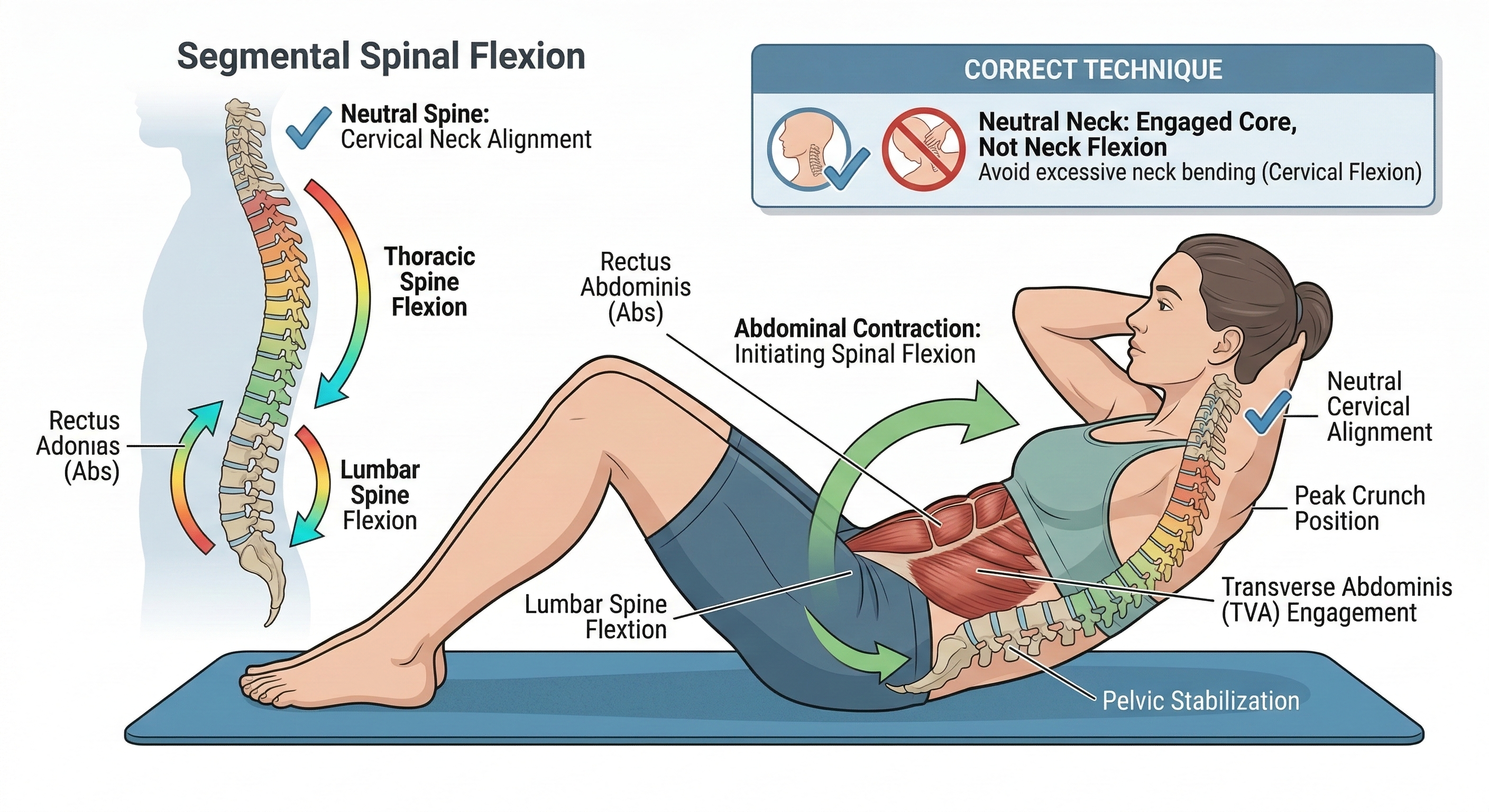 복근 운동 크런치 반복 운동 초보 복근 운동