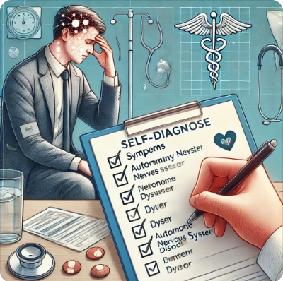 자가진단 장면 표현