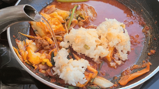 우성-기사식당-오불백-밥-투여