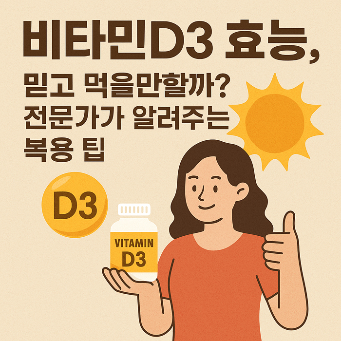 전문가가 알려주는 복용 팁