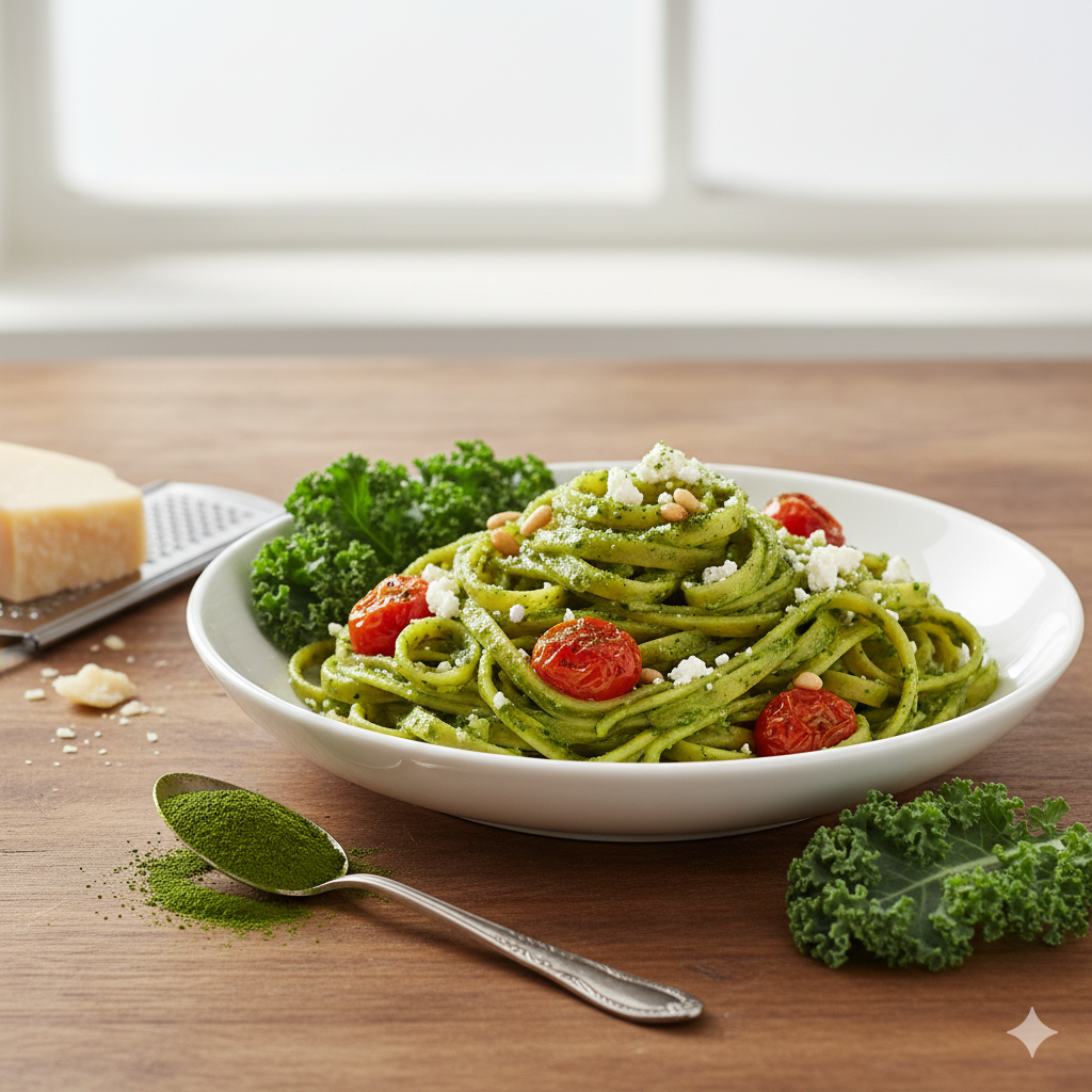 컬리케일 파스타