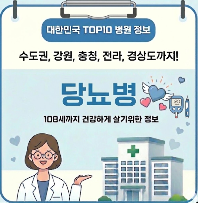 2026년 대한민국에서 당뇨병 치료 가장 잘하는 병원 TOP10, 질병코드