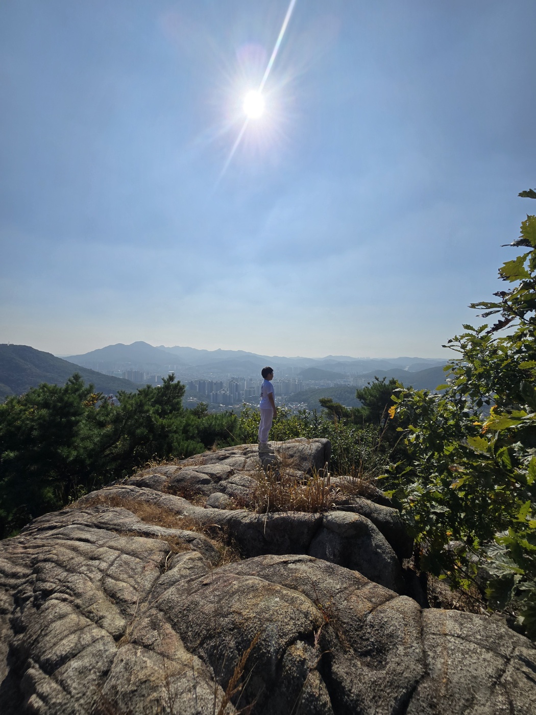 전망대에서 찍은 멋진사진