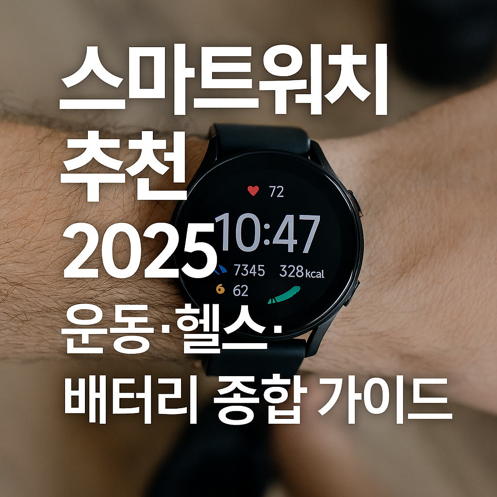 스마트워치 추천 2025