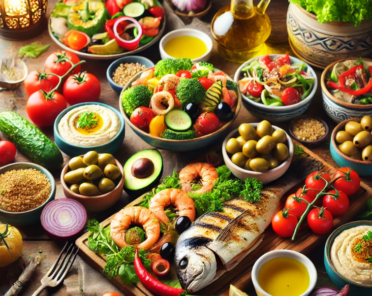 지중해식단과 관련된 사진