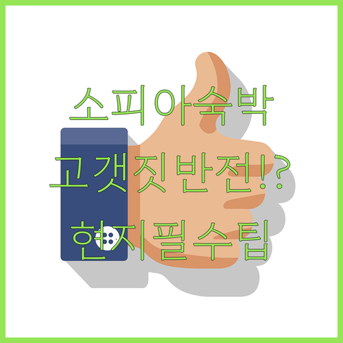 소피아 발칸 팰리스 숙박 가이드 불가..