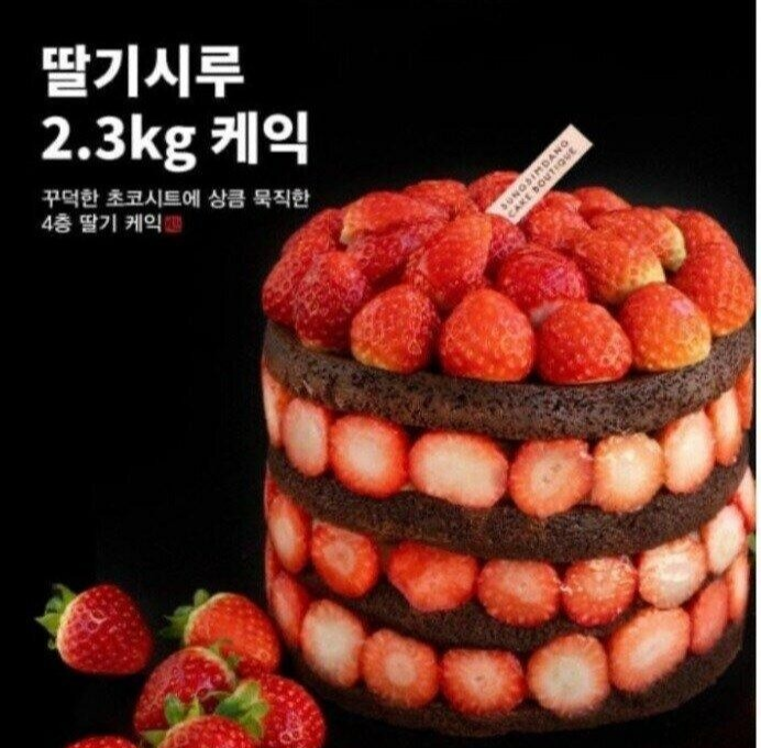 성심당 딸기시루