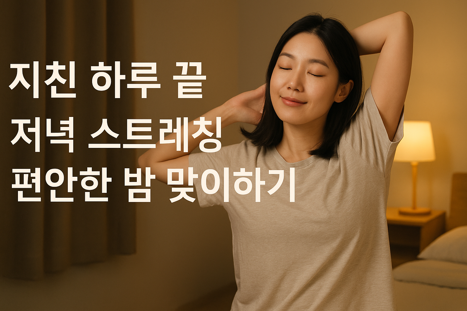 저녁 스트레칭