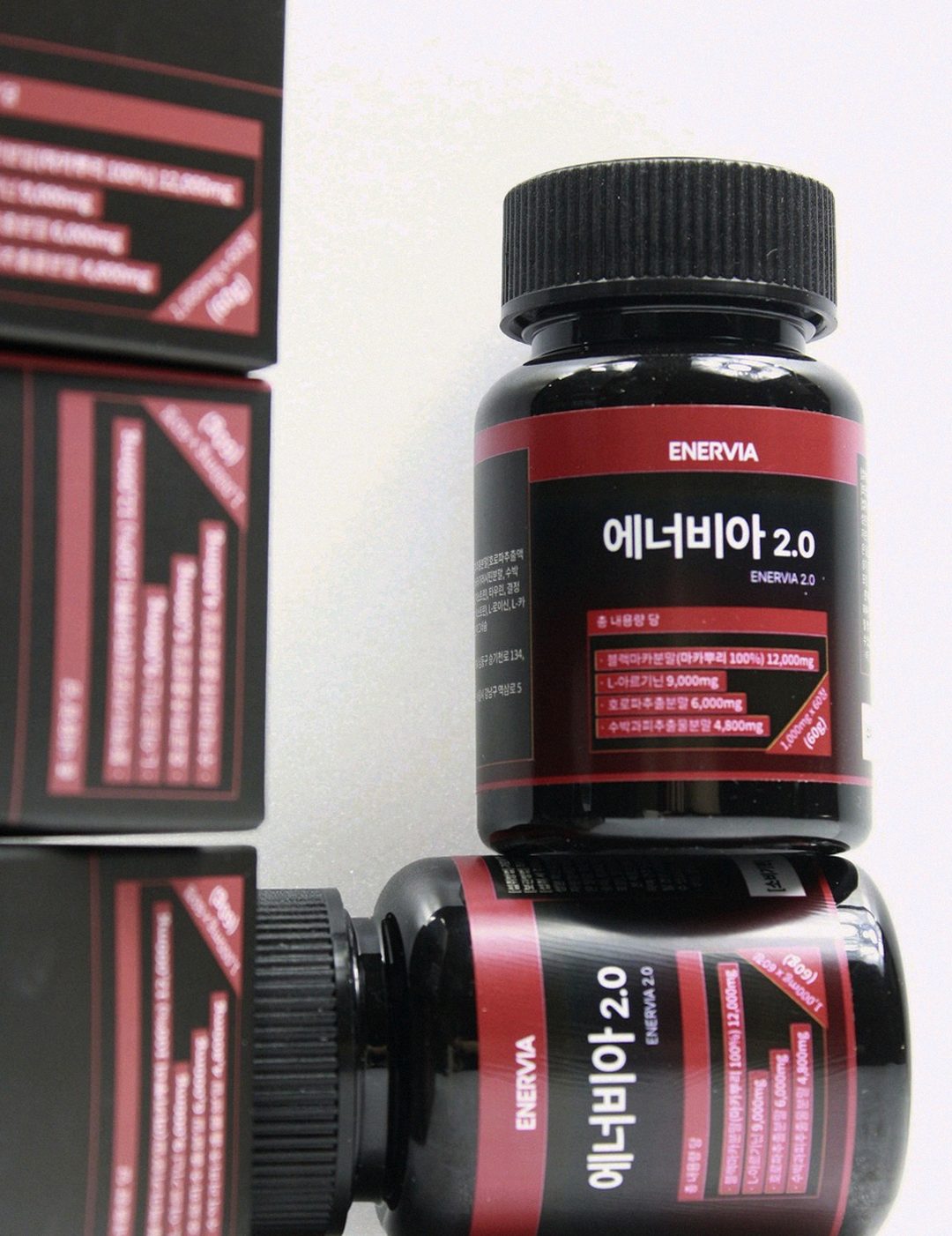 enervia tablets close up showing size