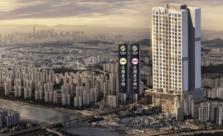 젠트라움 논현 조감도 2