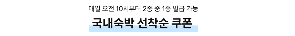 2024 대한민국 6월 숙박 세일 페스타 3만원 할인쿠폰 다운로드