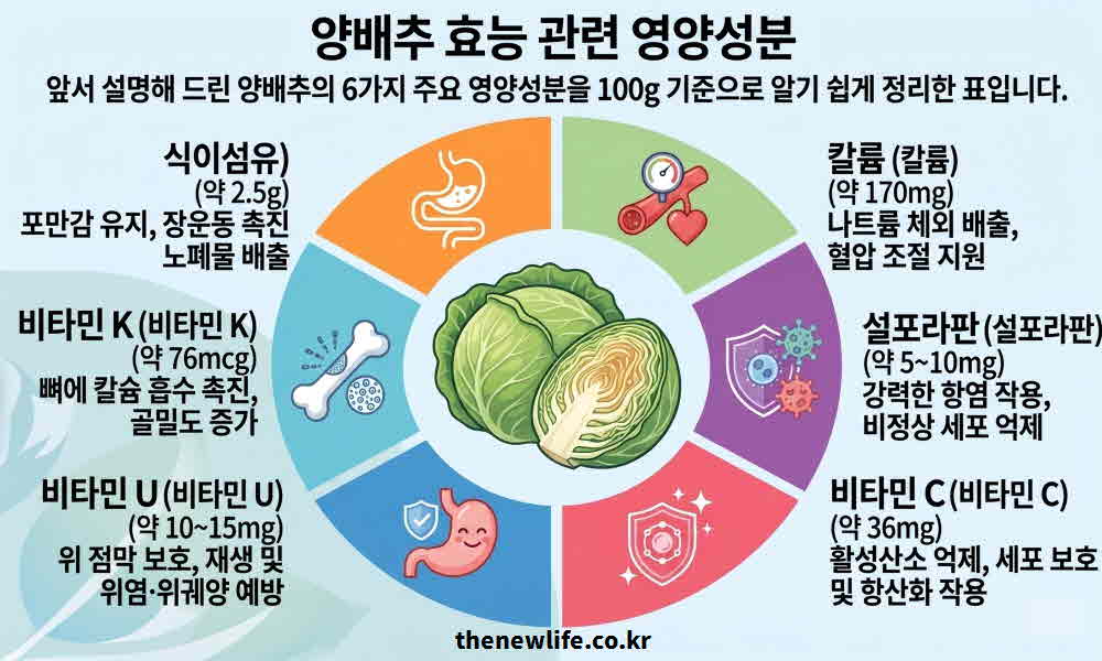 양배추 효능 영양성분
