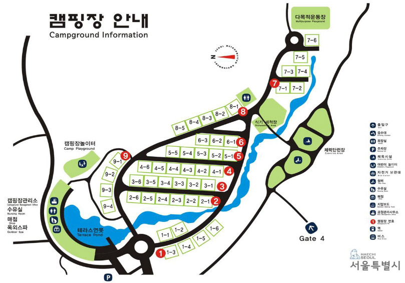 서울 중랑캠핑숲, 중랑가족캠핑장 소개