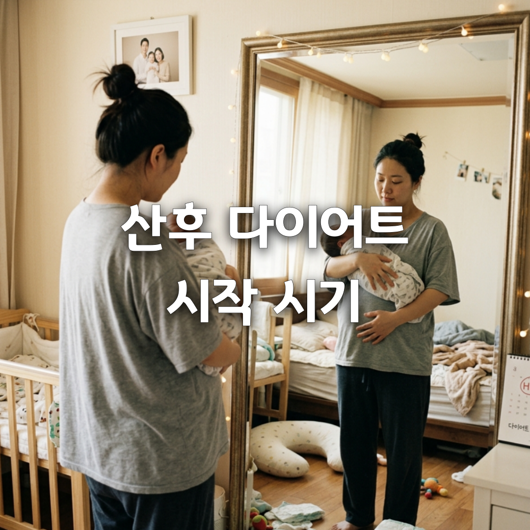 산후 다이어트 언제부터 가능할까 시기별 감량 방법 총정리