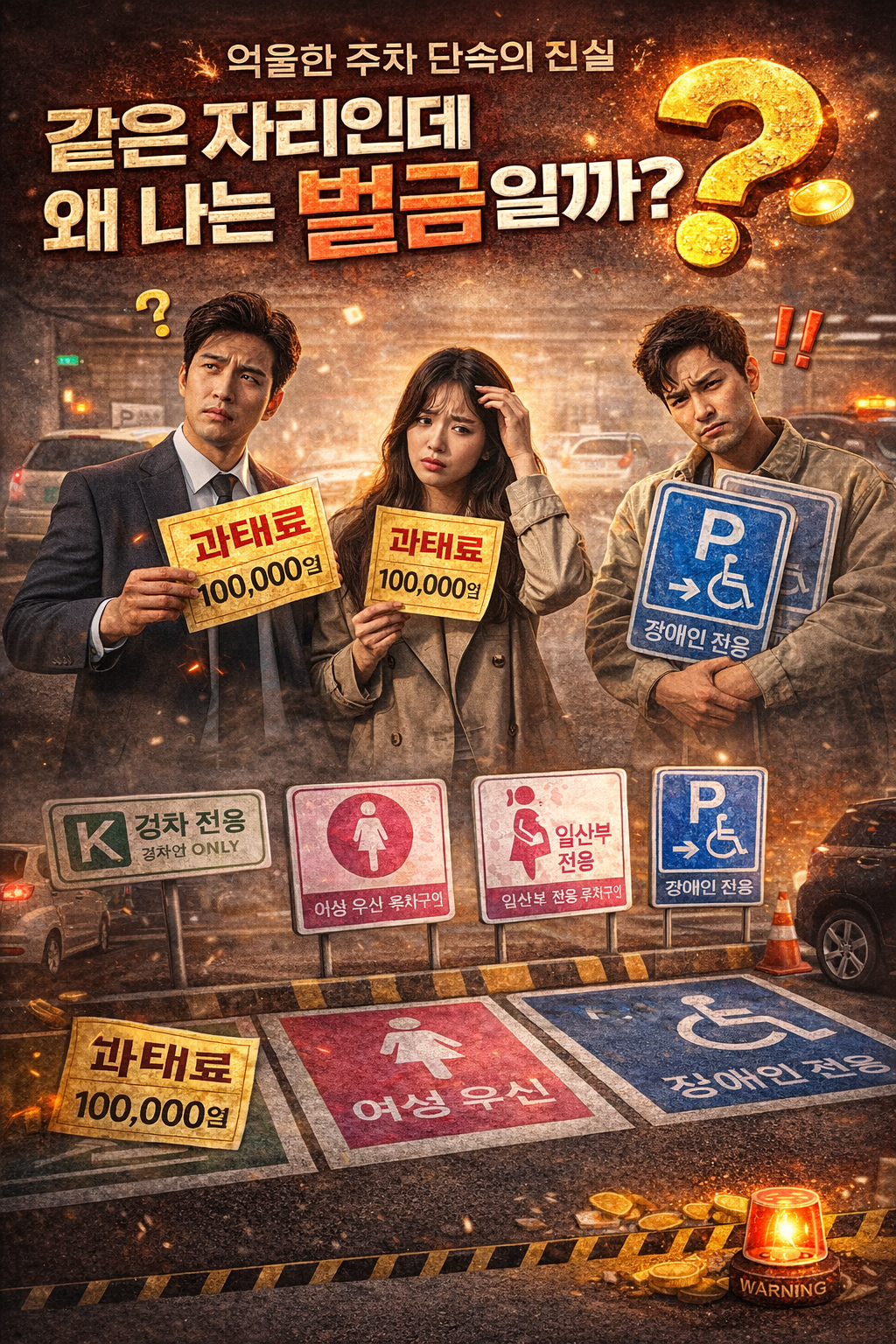 주차구역 단속 기준