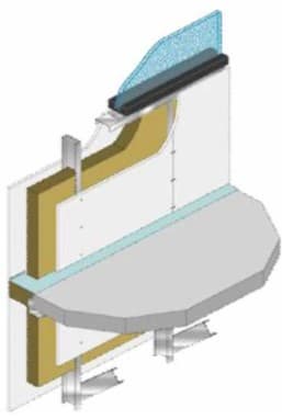 건축시공기술사 커튼월에 사용 할 수 있는 신기술공법과 차별화된 그림