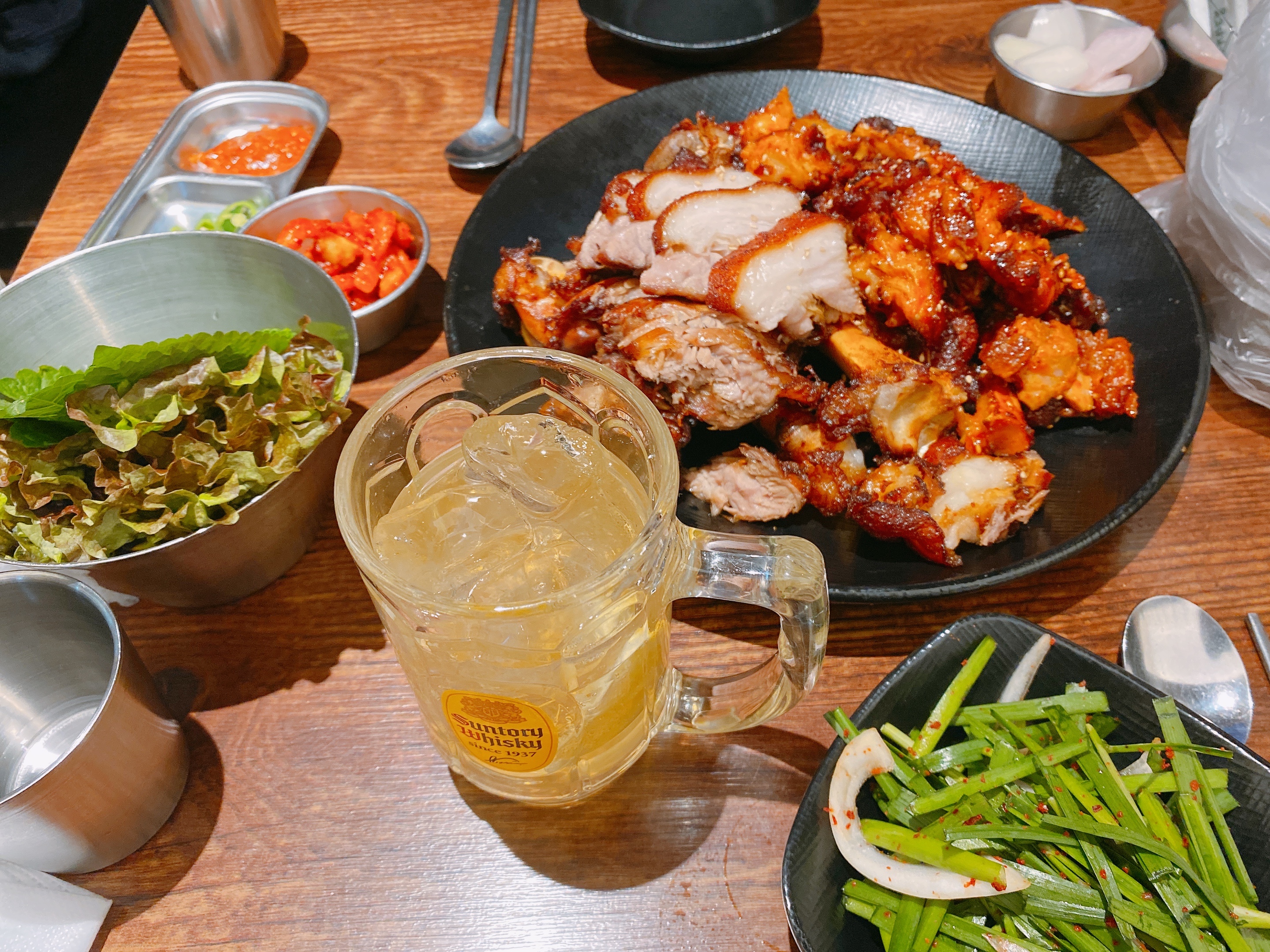 확대 족발