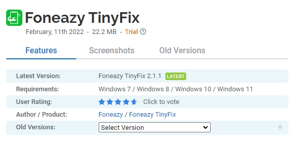 Foneazy-TinyFix
