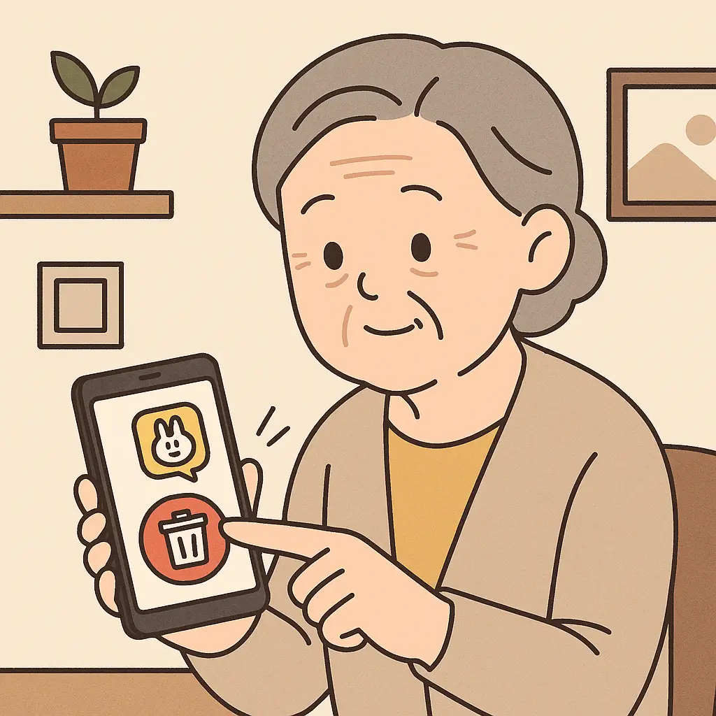 스마트폰에서 앱 삭제하는 방법 – 안 쓰는 앱 정리하기