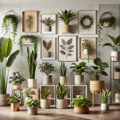 실내 공기정화 식물 10가지