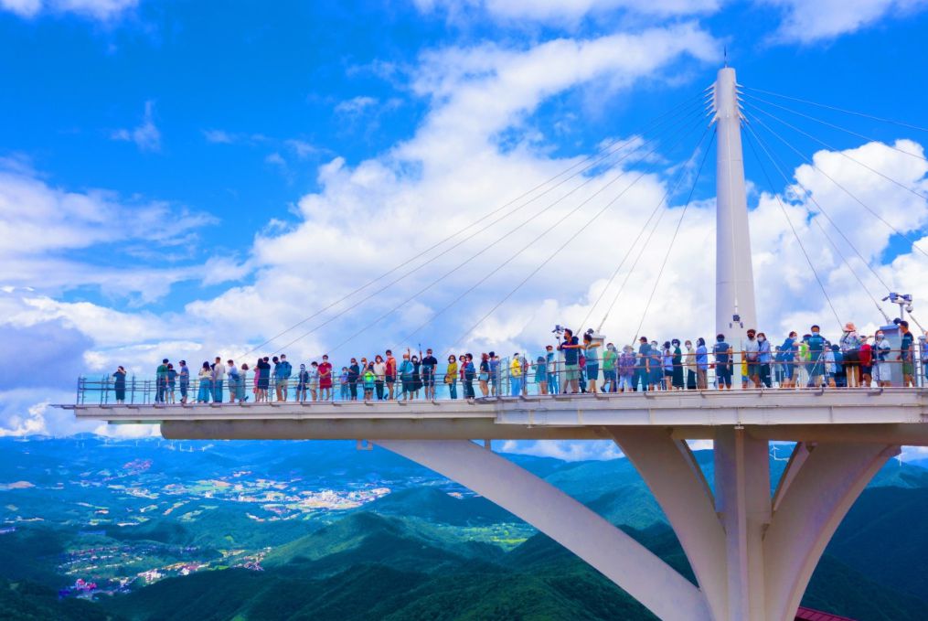 발왕산 기 스카이워크