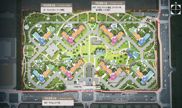 단지배치도1
