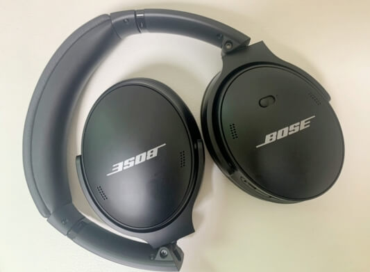 보스 qc45 헤드폰 전면 사진
