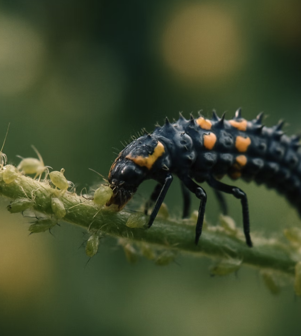 최고의 사냥꾼, 애벌레 시기
