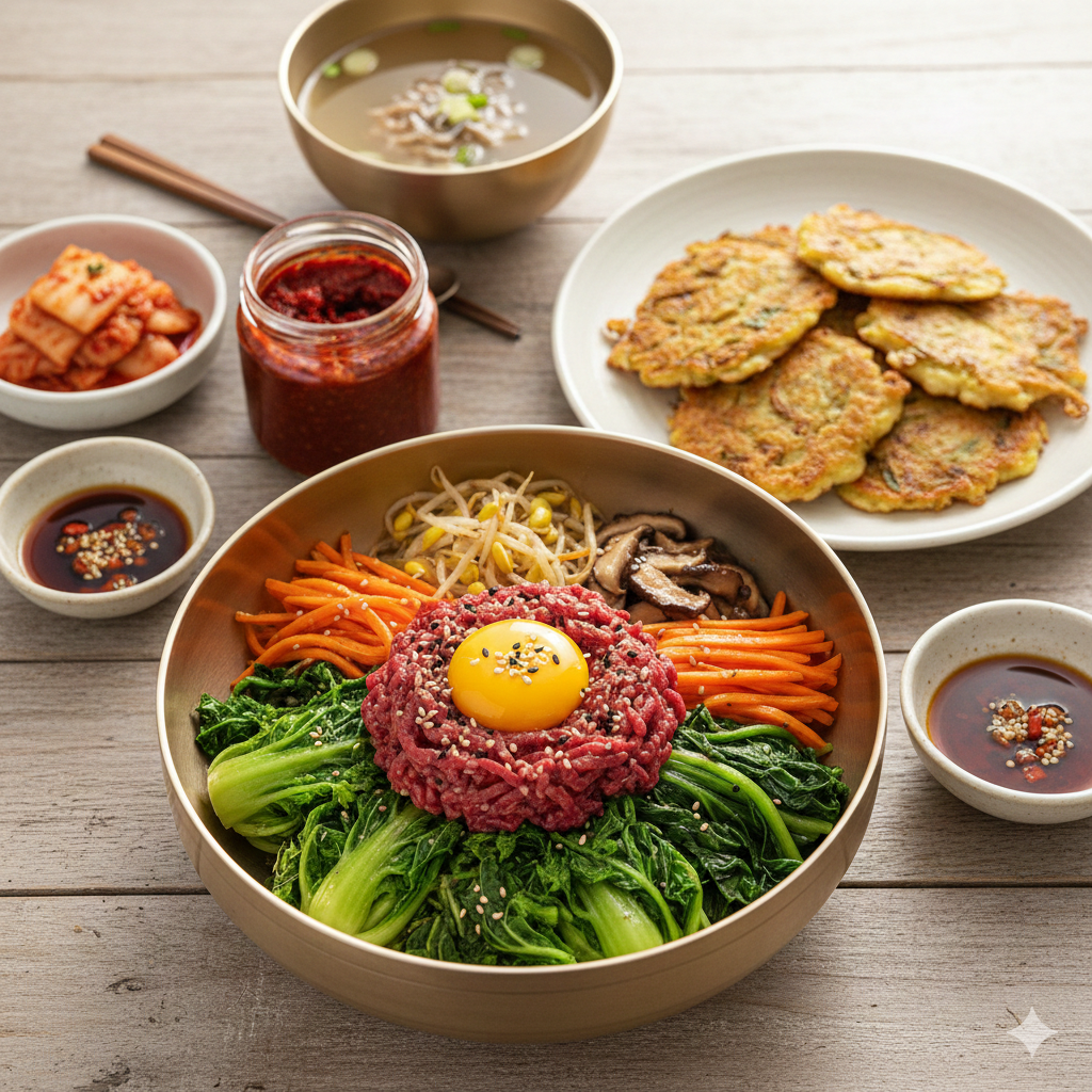 봄동으로 차리는 건강한 식탁