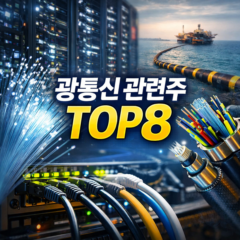 광통신 관련주 TOP8