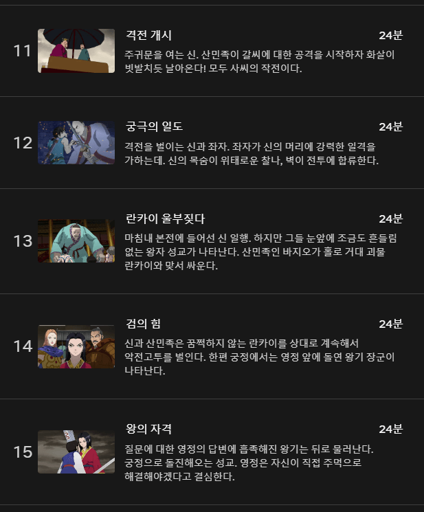 킹덤(KINGDOM) 소개, 줄거리