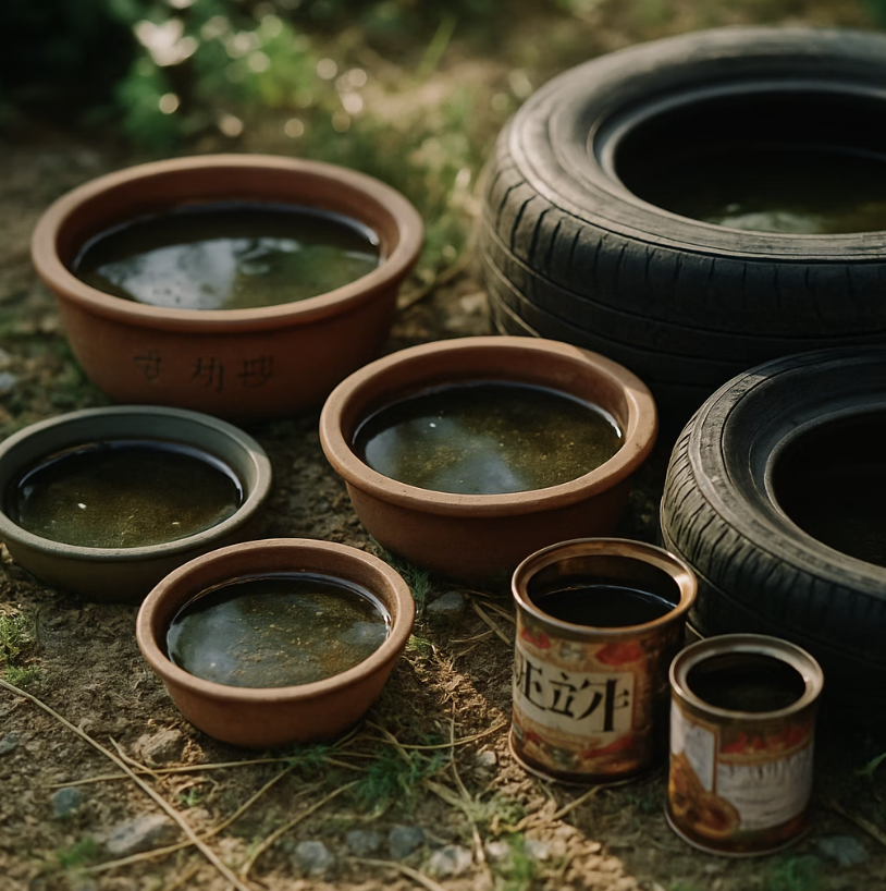 2. 우리 집이 모기의 완벽한 산란장?