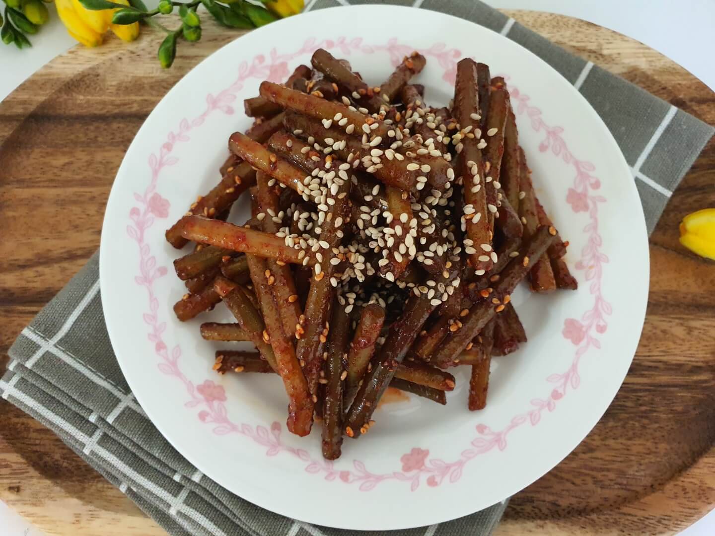 마늘쫑 짱아찌 무침사진