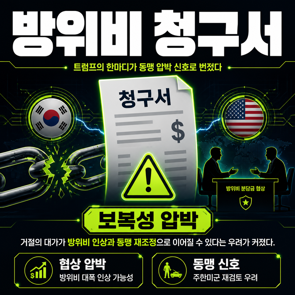 방위비 청구서