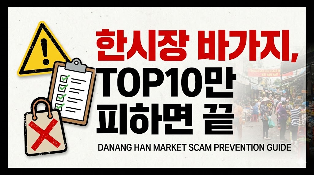 다낭 한시장 가품&middot;바가지 피하는 법 2026실수 TOP10 체크리스트