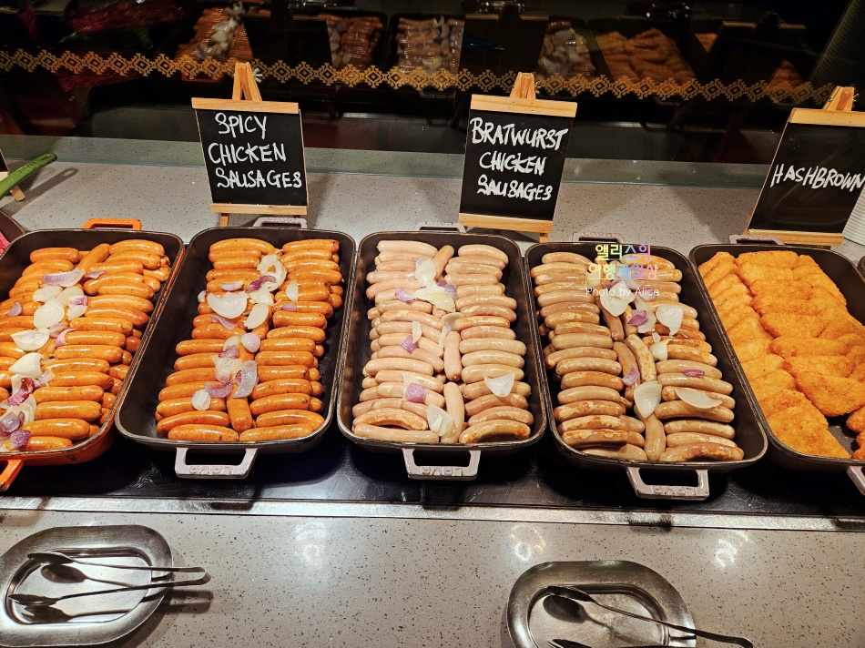 샹그릴라 탄중아루 코타키나발루 리조트 조식 메뉴 후기 - 대만족