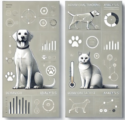 반려동물 행동분석 사진