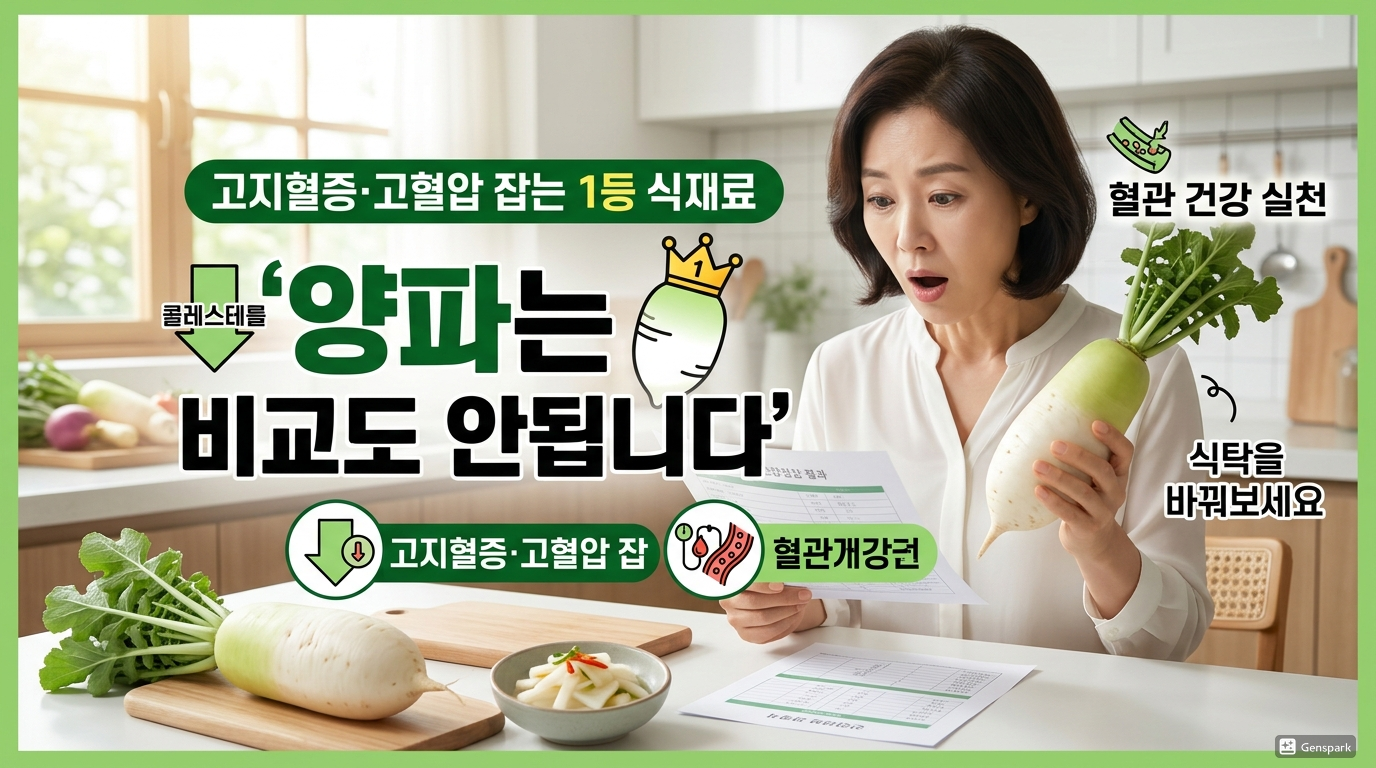 고지혈증&middot;고혈압 잡는 진짜 1등 식재료