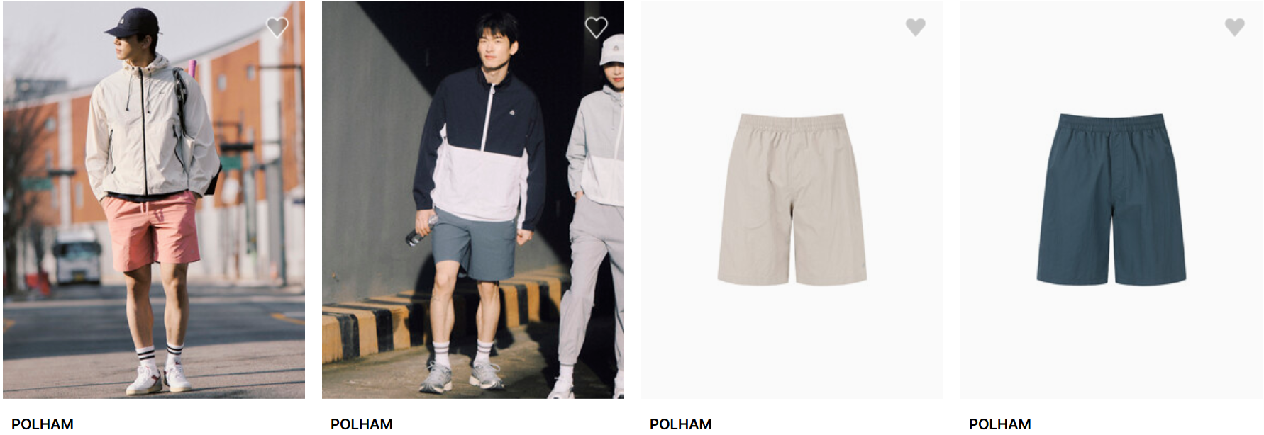 폴햄 - 남자 반바지