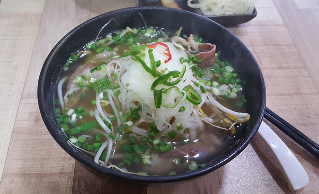 베트남쌀국수 사진입니다.