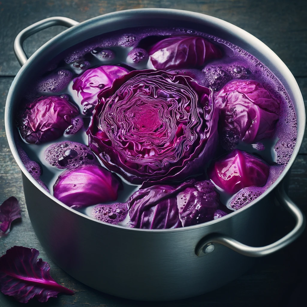 과일과 채소의 색 변화